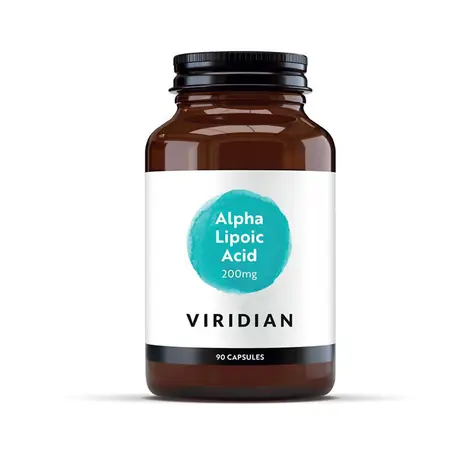 Viridian Alpha Lipocid Acid 200 mg 90 cps