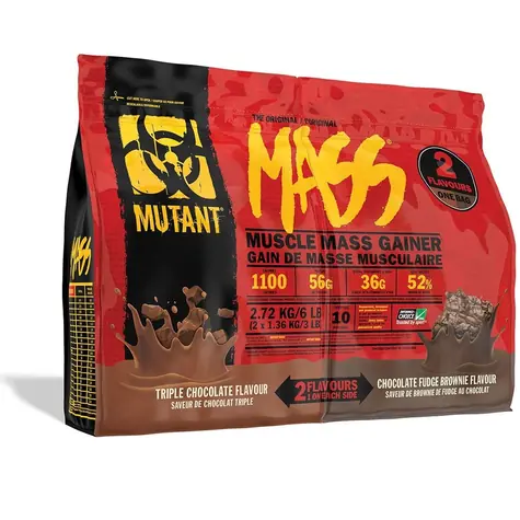 Mutant® Whey triple chocolate/chocolate fudge brownie 2270 g