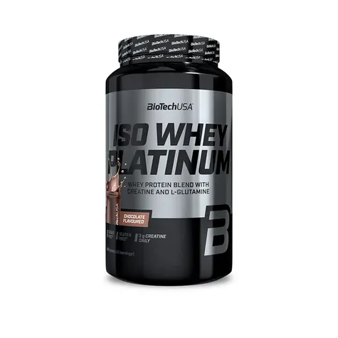 BioTech Iso Whey Platinum chocolate 908 g