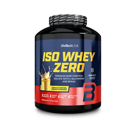 BioTech Iso Whey Zero 1816 g catalan caramel cream