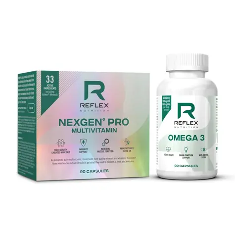 Reflex Nutrition Nexgen Pro + Omega 3 90 + 90 kapslí