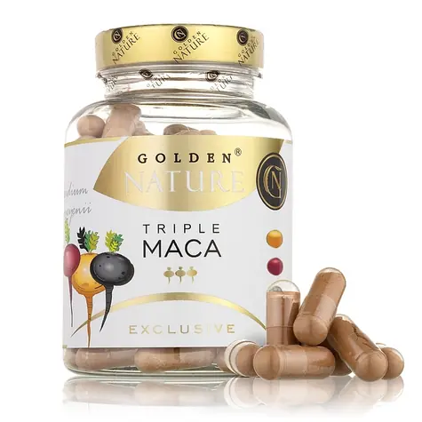 Golden Nature Exclusive Triple Maca 100 cps.