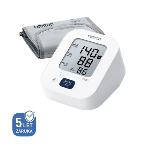 OMRON M2 Essential bílá / Digitální tonometr