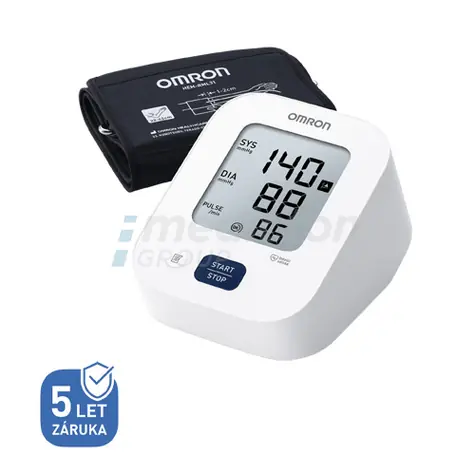 OMRON M2+ Essential bílá / Digitální tonometr