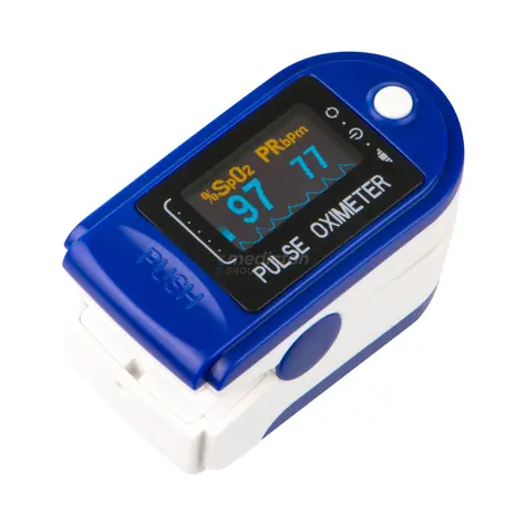 CELIMED Contec CMS50D modrá / Pulsní oxymetr