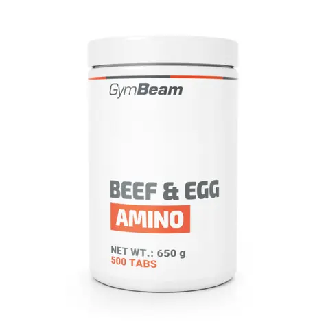 Beef&Egg - GymBeam (bez příchuti, 500 tab.)