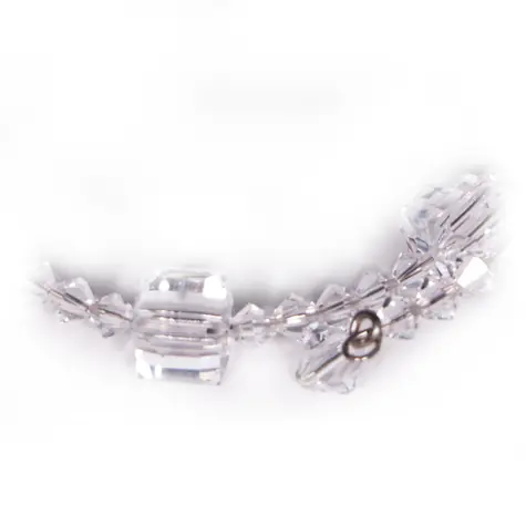 Náramek Crystal Spiralis / Crystal / Ocel / Swarovski krystalky / Střední dárková krabička