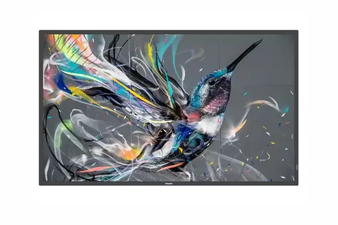 54.6" PHILLIPS 55BDL3650Q/00 černá / IPS / 3840 x 2160 / 16:9 / 8 ms / 400 cd / 1300:1 / DVI+HDMI / USB / repro  