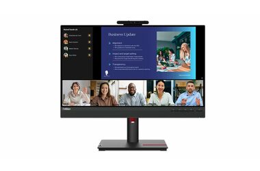 23.8" Lenovo ThinkVision T24v-30 černá / IPS / 1920x1080 / 6ms / 1000:1 / 250cd-m2 / DP+HDMI+VGA / Pivot / VESA