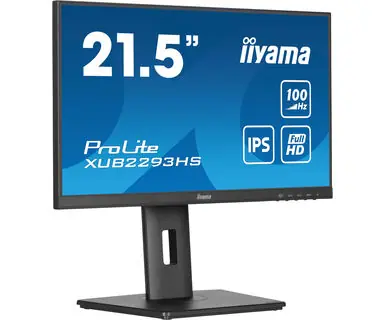 22" IIYAMA ProLite XUB2293HS-B6 / IPS / 1920 x 1080 / 300cd / 1ms / 1000:1 / HDMI+DP