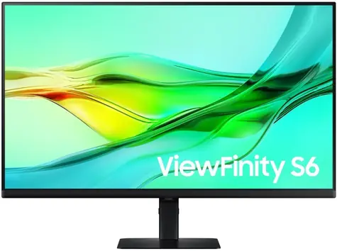 32" SAMSUNG ViewFinity S6 (S60UD) černá / IPS / 2560×1440 / 16:9 / 5ms / 1000:1 / 350cd-m2 / HDMI + DP / VESA