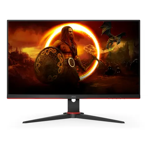 Poškozený obal - 23.8" AOC 24G2ZE/BK černá / IPS / 1920x1080 / 350cd / 16:9 / 1000:1 / 1ms / HDMI+DP / VESA