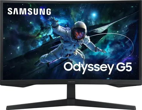 27" SAMSUNG Odyssey G5 G55C / VA / 2560 x 1440 / 16:9 / 1ms / 2500:1 / 300cd / HDMI+DP