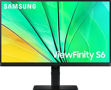 24" SAMSUNG ViewFinity S6 / IPS / 2560 x 1440 / 16:9 / 5ms / 1000:1 / 350cd / HDMI+DP