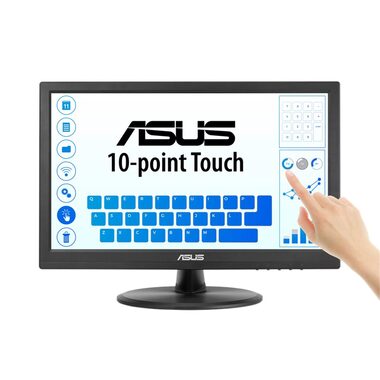 15,6" LED ASUS VT169HE / LCD / 1920 x 1080 / IPS / 16:9 / 5ms / 1000:1 / 220cd-m2 / HDMI+VGA