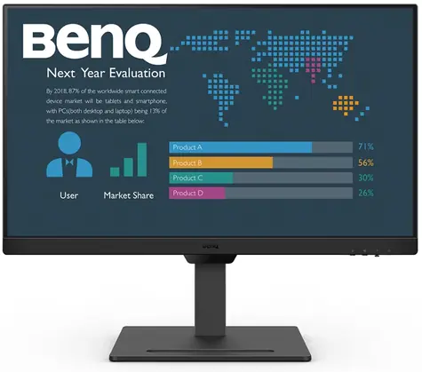 27" BenQ BL2790T černá / IPS / 1920x1080 / 16:9 / 5ms / 1300:1 / 250cd-m2 / 2x HDMI + 1x DP / VESA / Pivot / rep