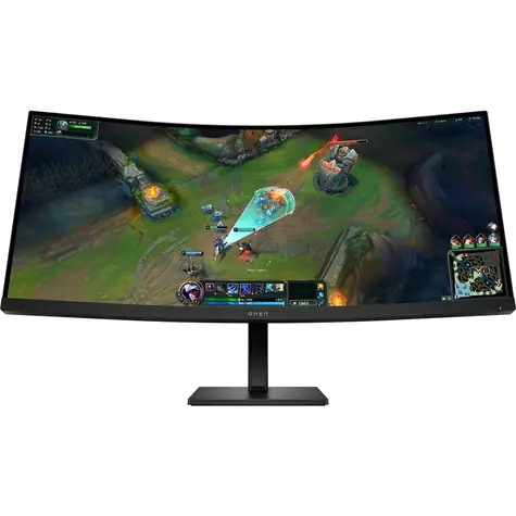 34" HP OMEN 34c G2 černá / LED / 3440x1440 / VA / 21:9 / 1ms / 3000:1 / 400cd-m2 / HDMI+DP / Repro