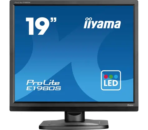19" IIYAMA E1980S-B1 / IPS / 1280x1024 / 1000:1 / 250cd-m2 / 3ms / HDMI+DP / repro / VESA