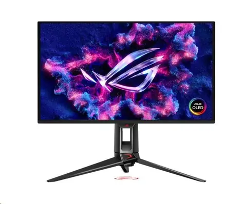 31.5" ASUS PG32UCDMZ černá / QD-OLED / 3840x2160 / 16:9 / 0.03.ms / 1 500 000:1 / DP+HDMI / USB HUB / VESA 