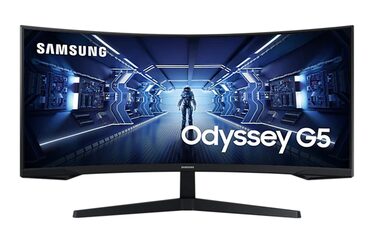 Rozbaleno - 34" SAMSUNG Odyssey G55T černá / VA / 3440 x 1440 / 21:9 / 1ms / 2500:1 / 250cd / HDMI+DP  / rozbaleno