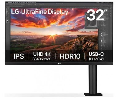 Rozbaleno - 31.5" LG UltraFine 32UN880K-B / IPS / 3840x2160 / 16:9 / 1000:1 / 5ms / 350cd-m2 / HDMI / DP / VESA / rozbaleno