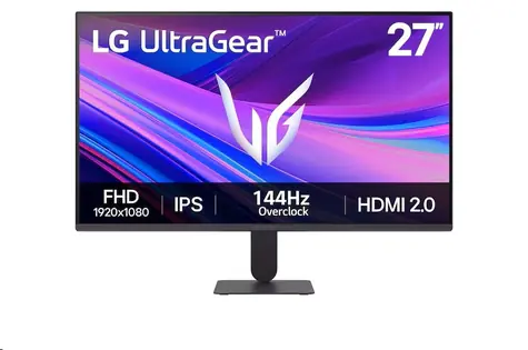 27" LG 27G411A-B černá / IPS / 1920x1080 / 16:9 / 1500:1 / 250cd-m2 / HDMI & DP