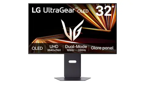 32" LG 32GX850A-B černá / OLED / 3840x2160 / 16:9 / 1.5M:1 / 275cd-m2 / DP / HDMI 