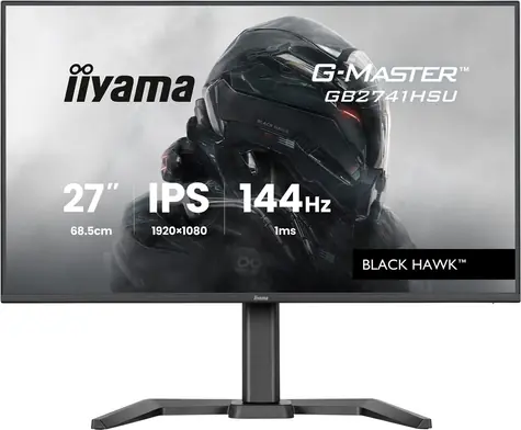 27" IIYAMA G-Master GB2741HSU-B1 černá / LED / IPS / 1920 x 1080 / 16:9 / 1 ms / 1500:1 / 350cd-m2 / VESA
