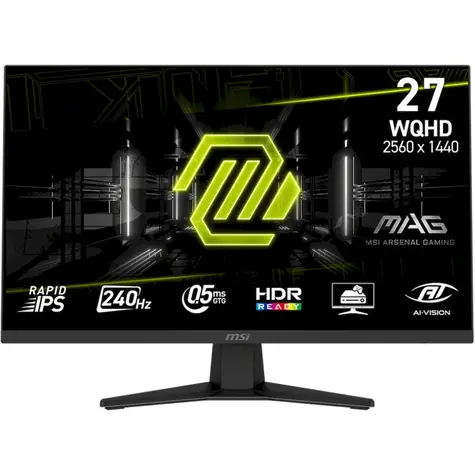 27" MSI MAG 274QF X24 černá / 2560x1440 / IPS / 16:9 / 0.5ms / 1000:1 / 250cd-m2 / HDMI+DP / VESA