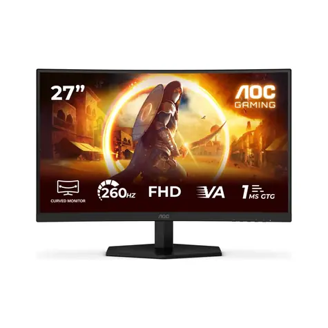 27" AOC Gaming C27G42ZE černá / VA / 1920x1080 / 16:9 / 1ms / 3000:1 / 300cd-m2 / HDMI + DP / VESA