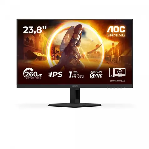 23.8" AOC Gaming 24G4ZRE černá / IPS / 1920x1080 / 16:9 / 1ms / 1000:1 / 300cd-m2 / HDMI + DP / VESA