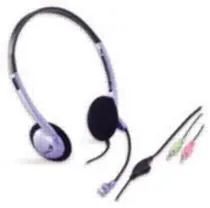 Genius headset HS-02B / Sluchátka / Mikrofon
