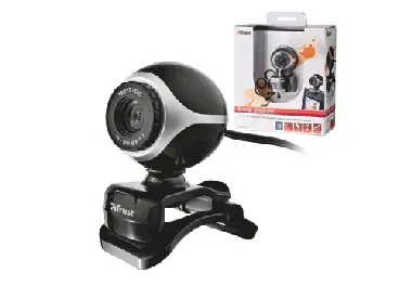 Trust Exis Webcam / Webkamera / černo-stříbrná
