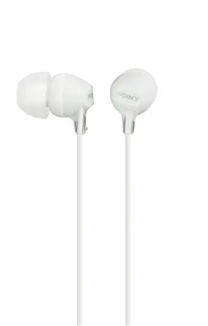 SONY MDR-EX15LP Bílá / Sluchátka do uší