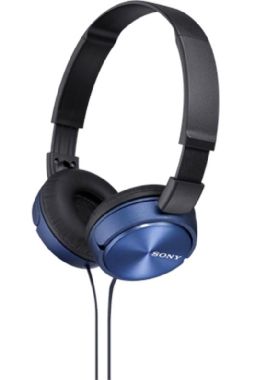 SONY MDR-ZX310 Modrá / Sluchátka s páskem / 30mm reproduktory / 98 dB