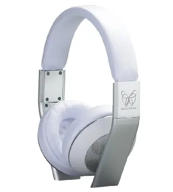 PerfectSound s301 sluchátka bílá / s monomer měničem / 40 mm / 16 ohm / 3.5 jack / skládatelná / pouzdro 