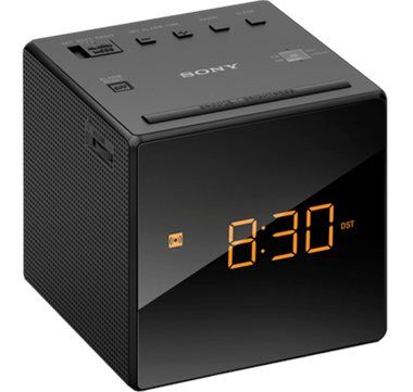 SONY ICF-C1 radiobudík s displayem / černý