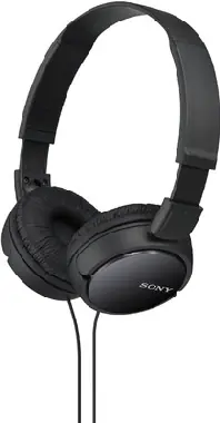 SONY MDR-ZX110 Uzavřená sluchátka na uši černá