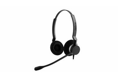 Jabra BIZ 2300 Duo (2309-820-104) černá / Pro callcentra / QD / E-STD / NC / FreeSpin 