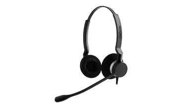 Jabra BIZ 2300 Duo (2309-820-104) černá / Pro callcentra / QD / E-STD / NC / FreeSpin 