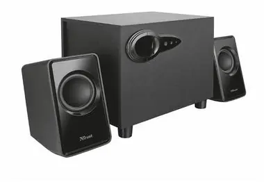 Trust AVORA 2.1 Subwoofer Speaker Set / Reproduktory / 2.1 / 9W RMS