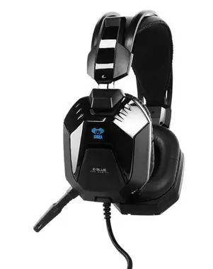 E-BLUE Cobra H 948 / herní sluchátka s mikrofonem / 3.5mm jack / černá