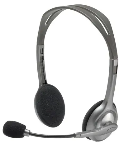 Logitech Stereo Headset H111 / sluchátka s mikrofonem