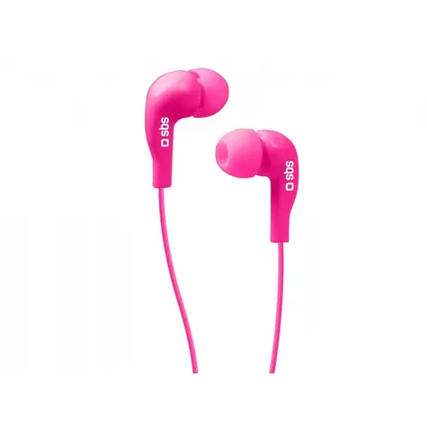 SBS Easy Studio Mix 10 růžová / Sluchátka s mikrofonem / Jack 3.5mm / 1.5m