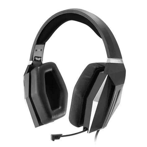 GIGABYTE Gaming headset Force H5 černá / herní sluchátka