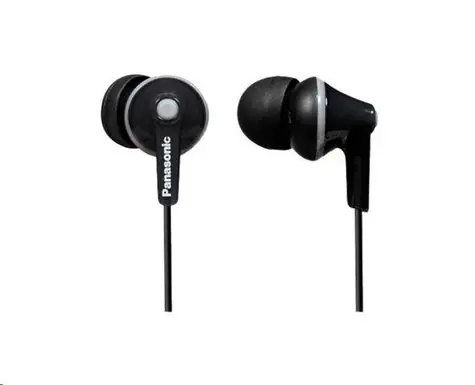 Panasonic RP-HJE125E-K černá / stereo sluchátka / jack 3.5mm 