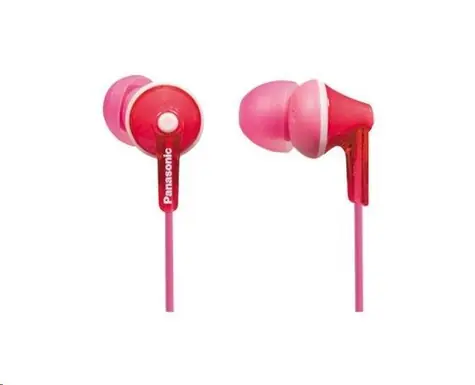Panasonic RP-HJE125E-P růžová / stereo sluchátka / jack 3.5mm 