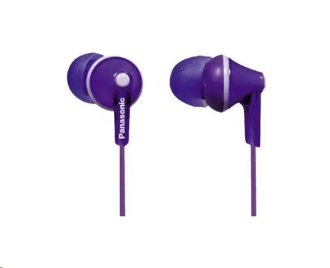 Panasonic RP-HJE125E-V fialová / stereo sluchátka / jack 3.5mm 