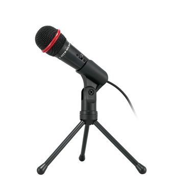 C-TECH MIC-01 / Stolní mikrofon / 3.5" stereo jack / 2.5m