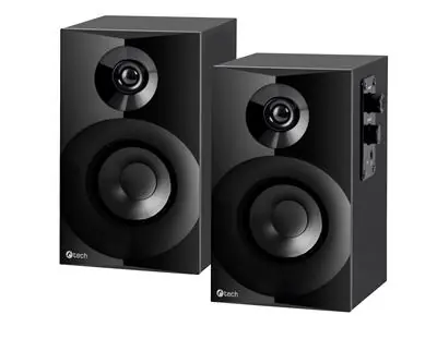 C-TECH SPK-14 černá / Repro 2.0 / dřevěné / 2 x 6 W RMS